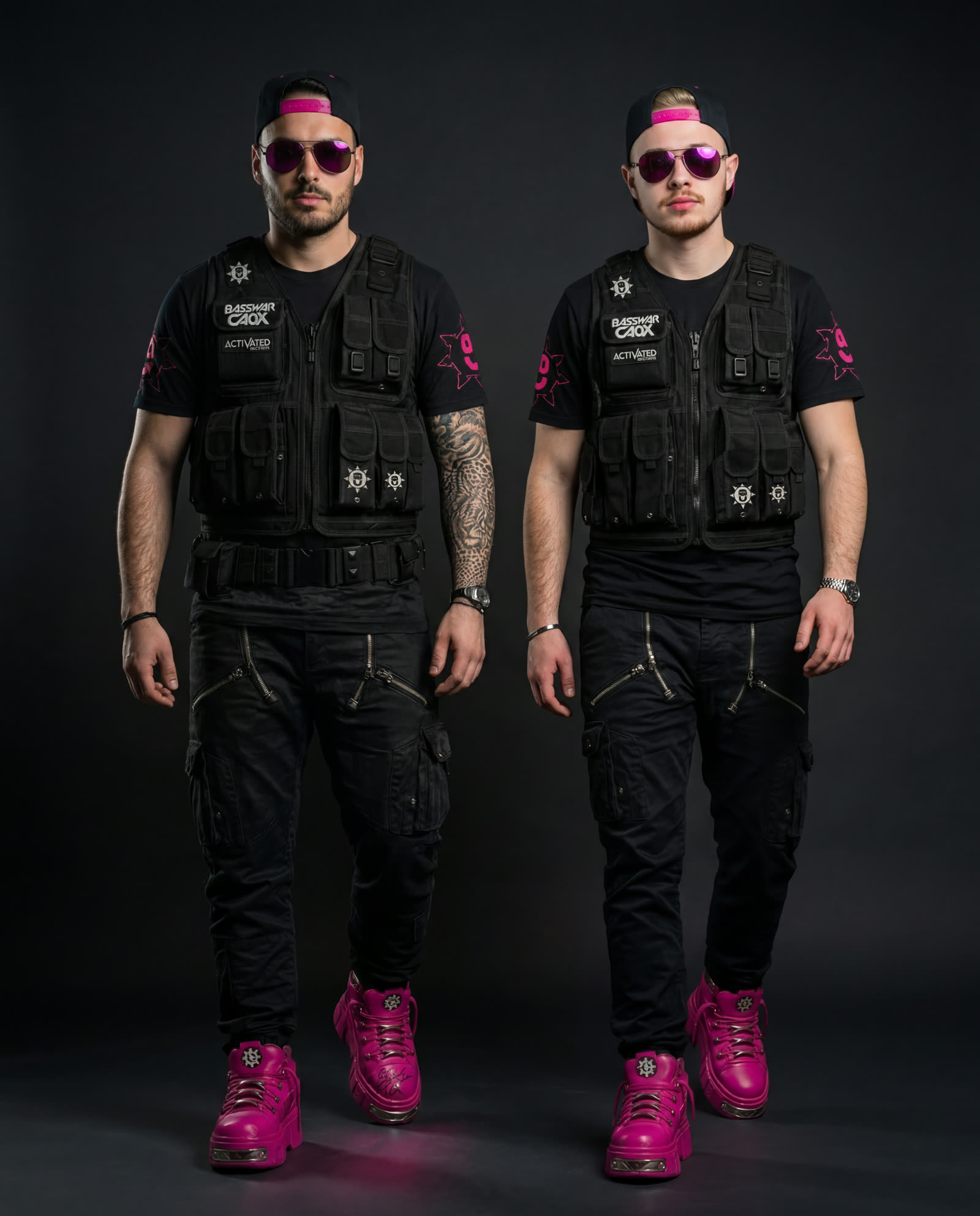 BassWar & CaoX press photo